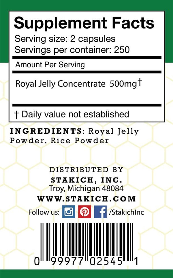 Holland & Barrett High Strength Royal Jelly 500mg 90 Capsules – Holland - View #7