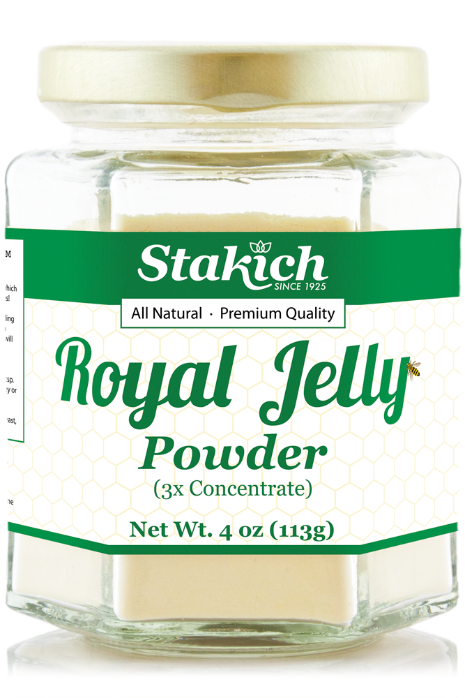 Case of Royal Jelly Powder (4 oz) - Stakich
