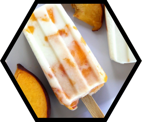 Homemade Fruit & Honey Popsicles