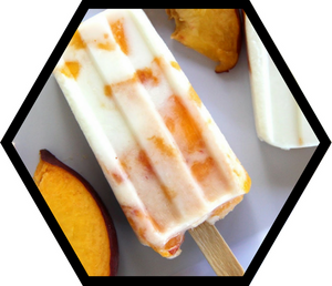 Homemade Fruit & Honey Popsicles