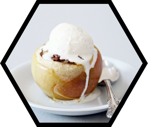 Honey & Spice & Everything Nice Baked Apples