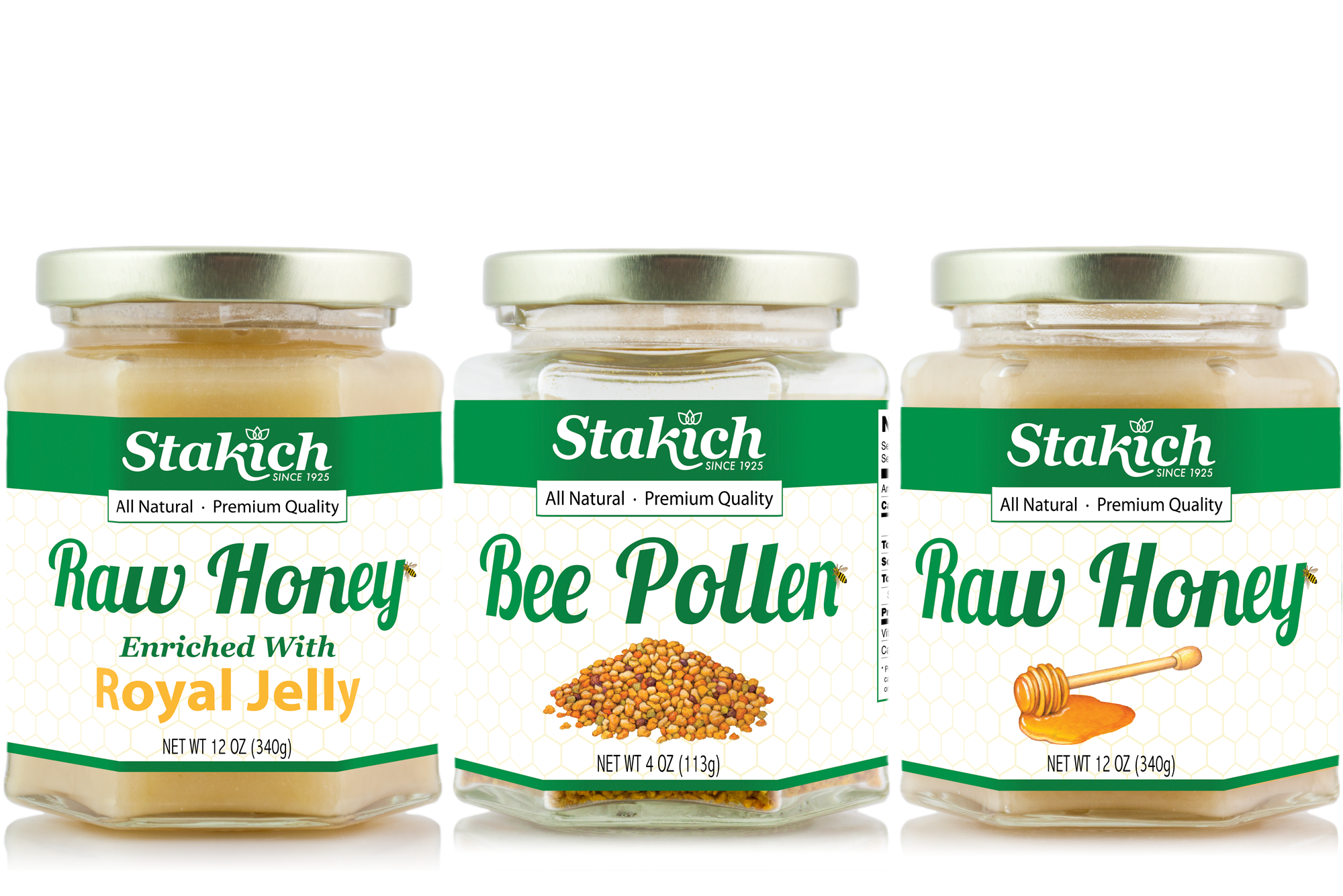 Stakich Bee Pollen Granules 1 Pound (Pack of 1)