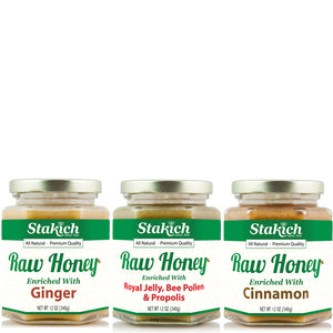 Bestsellers Raw Honey Gift Set - Stakich