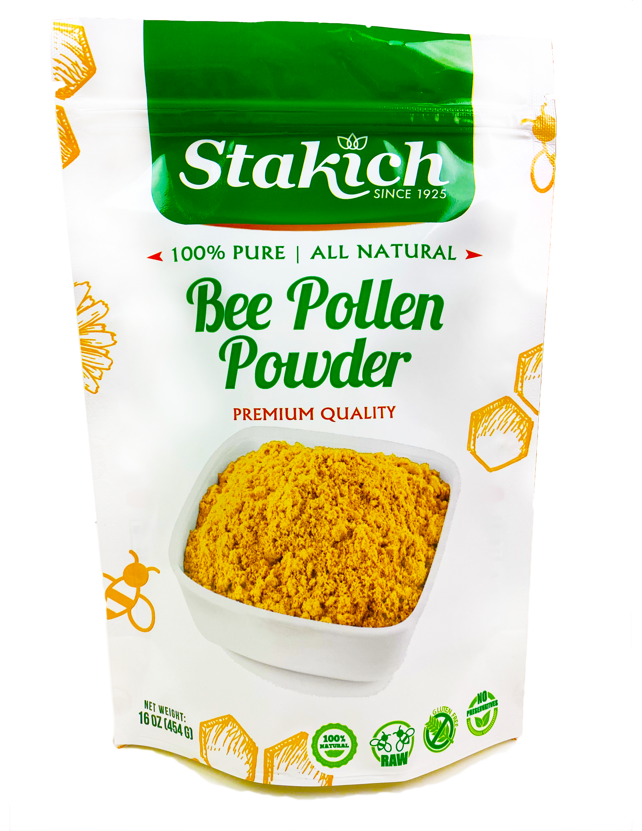 Stakich Yellow Beeswax Pellets - Natural, Cosmetic Grade, Premium Quality -  (1 lb)