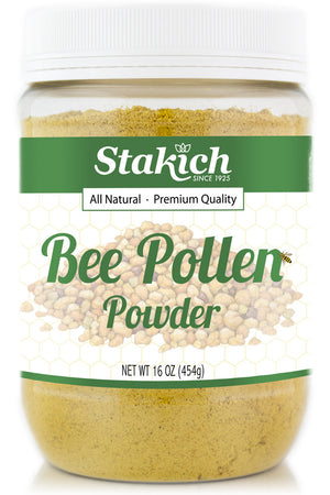 Case of Bee Pollen Powder (1 lb) - Stakich