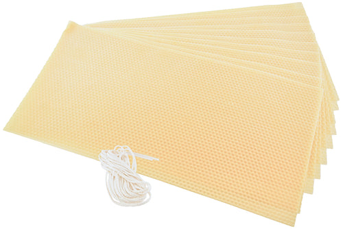 Candle Making Beeswax Kit (200 Sheets) - Stakich
