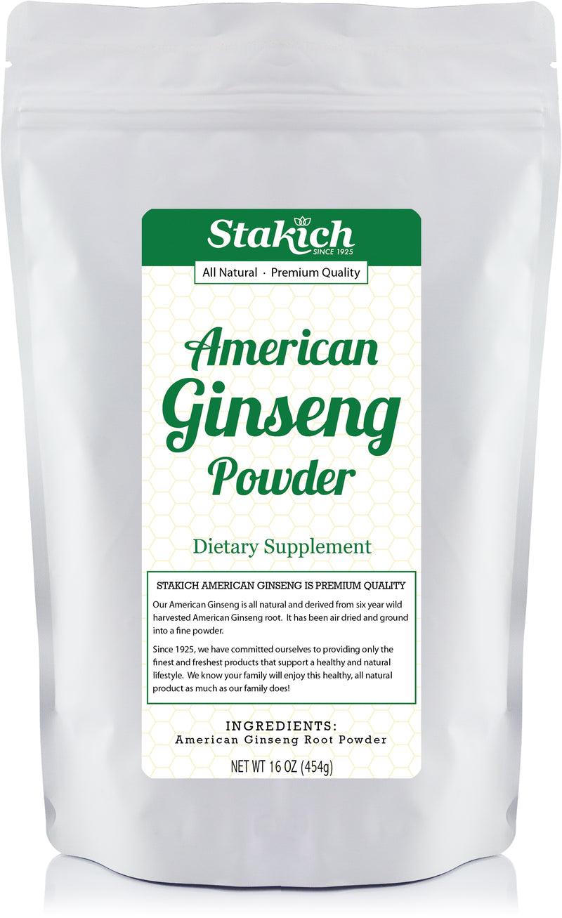 American Ginseng Root Powder (40 lb) - Stakich