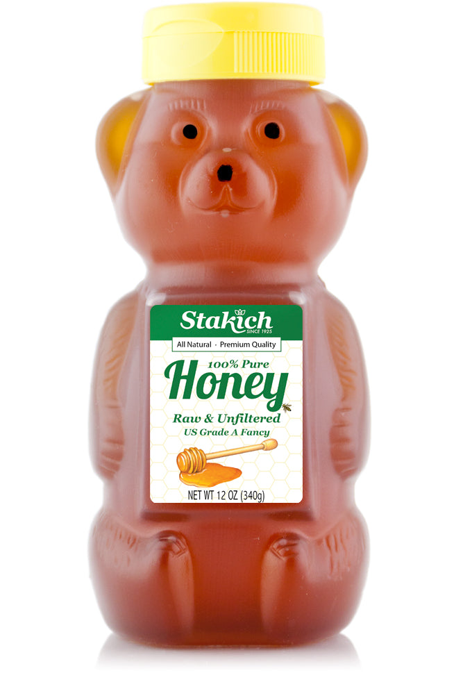 Liquid Raw Honey Bear