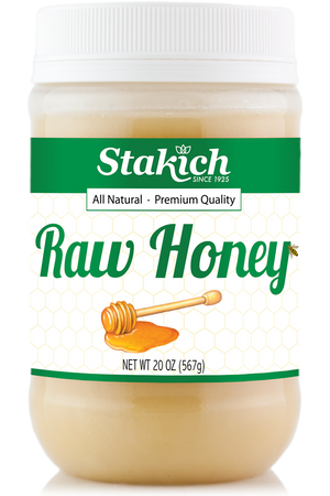 Case of Raw Honey (20 oz) - Stakich
