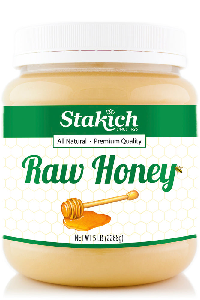 Case of Raw Honey (5 lb) - Stakich
