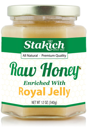 Royal jelly Enriched Raw Honey