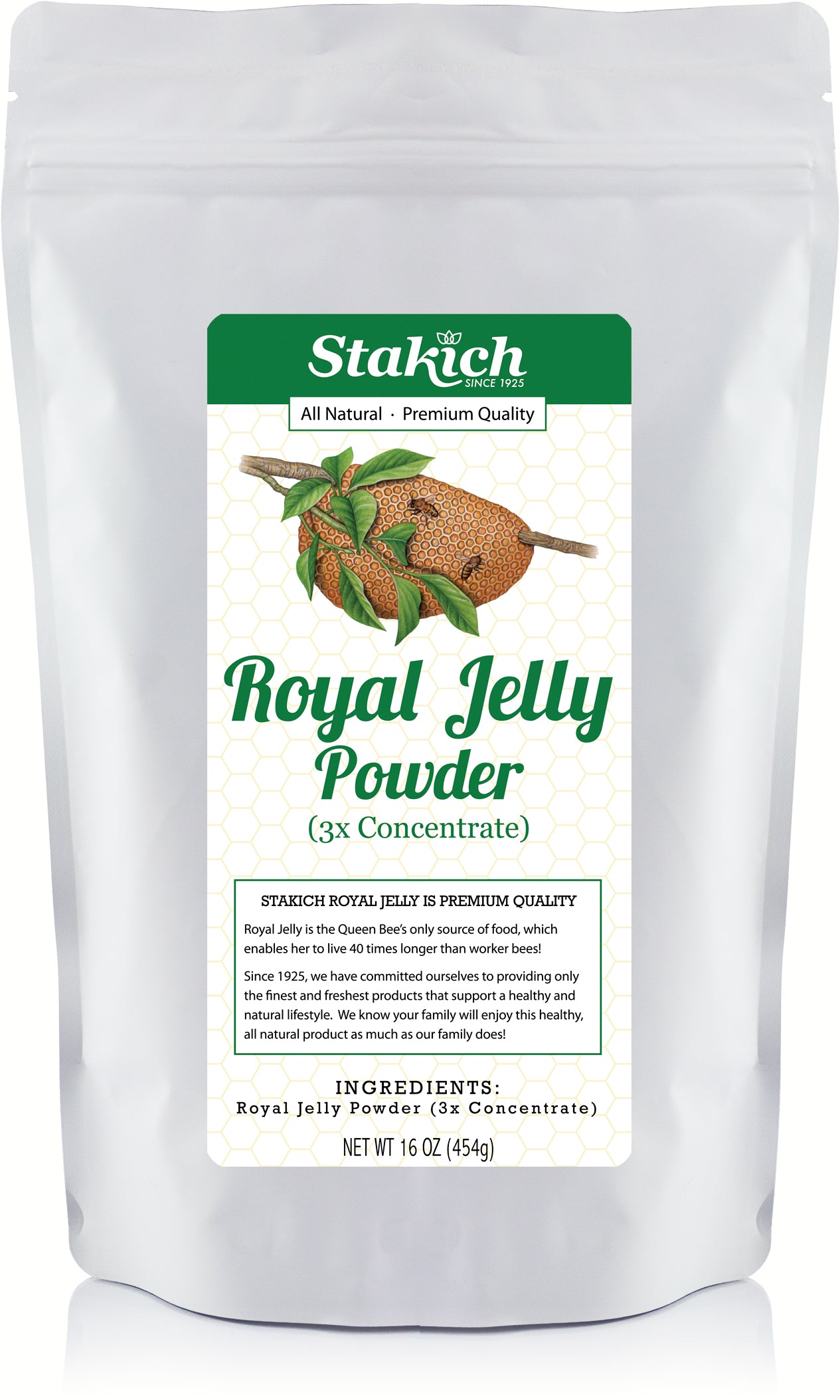 White Socks Stakich Fresh Royal Jelly - Pure Natural 1 Kilogram White Socks Stakich Fresh Royal Jelly - Pure Natural 1 Kilogram