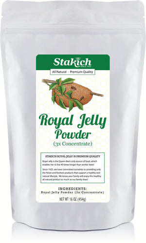 Case of Royal Jelly Powder (1 lb) - Stakich