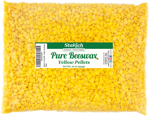  CARGEN Yellow Beeswax Pellets 10LB - Beeswax Pastilles